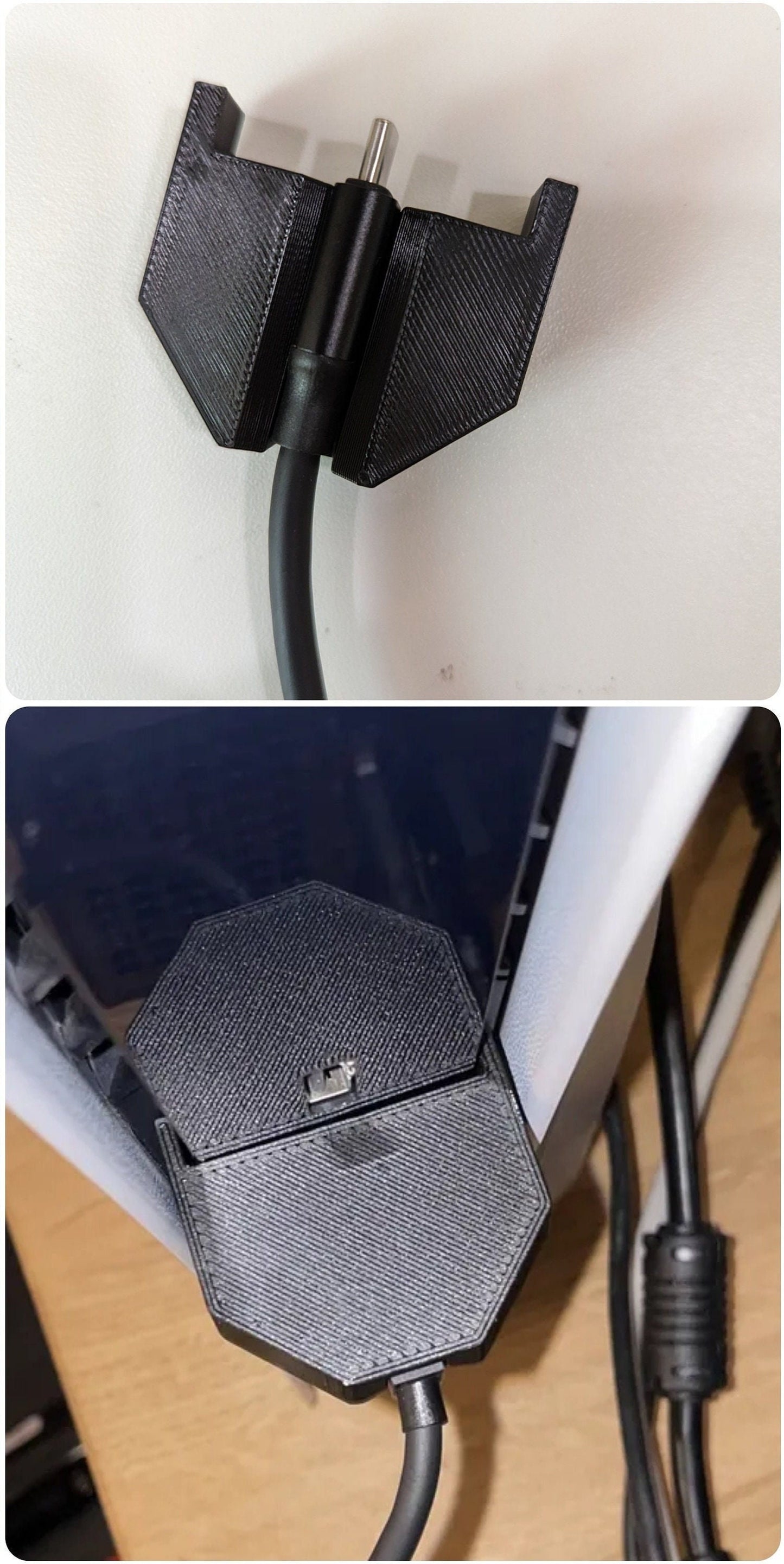 PS5 USB Port Strain Relief - USB port protector for PSVR2 Headsets. Compatible with PS5 (Not Slim), Playstation VR 2