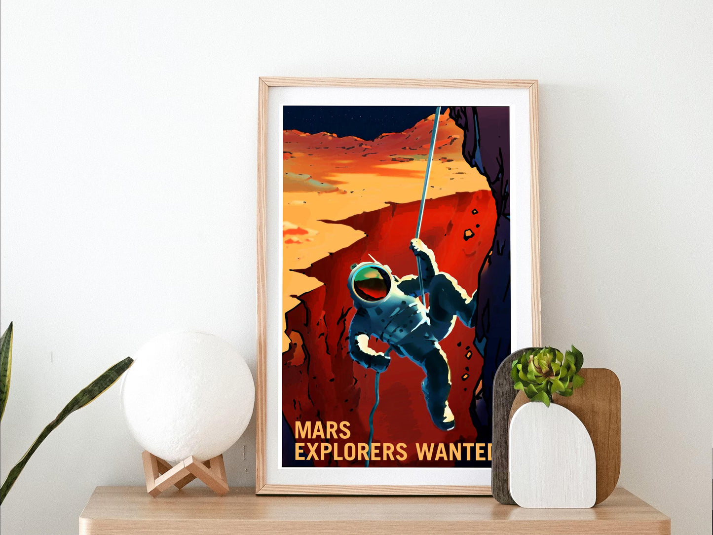 Space NASA Themed Retro Digital Wall Art - 120+ Prints