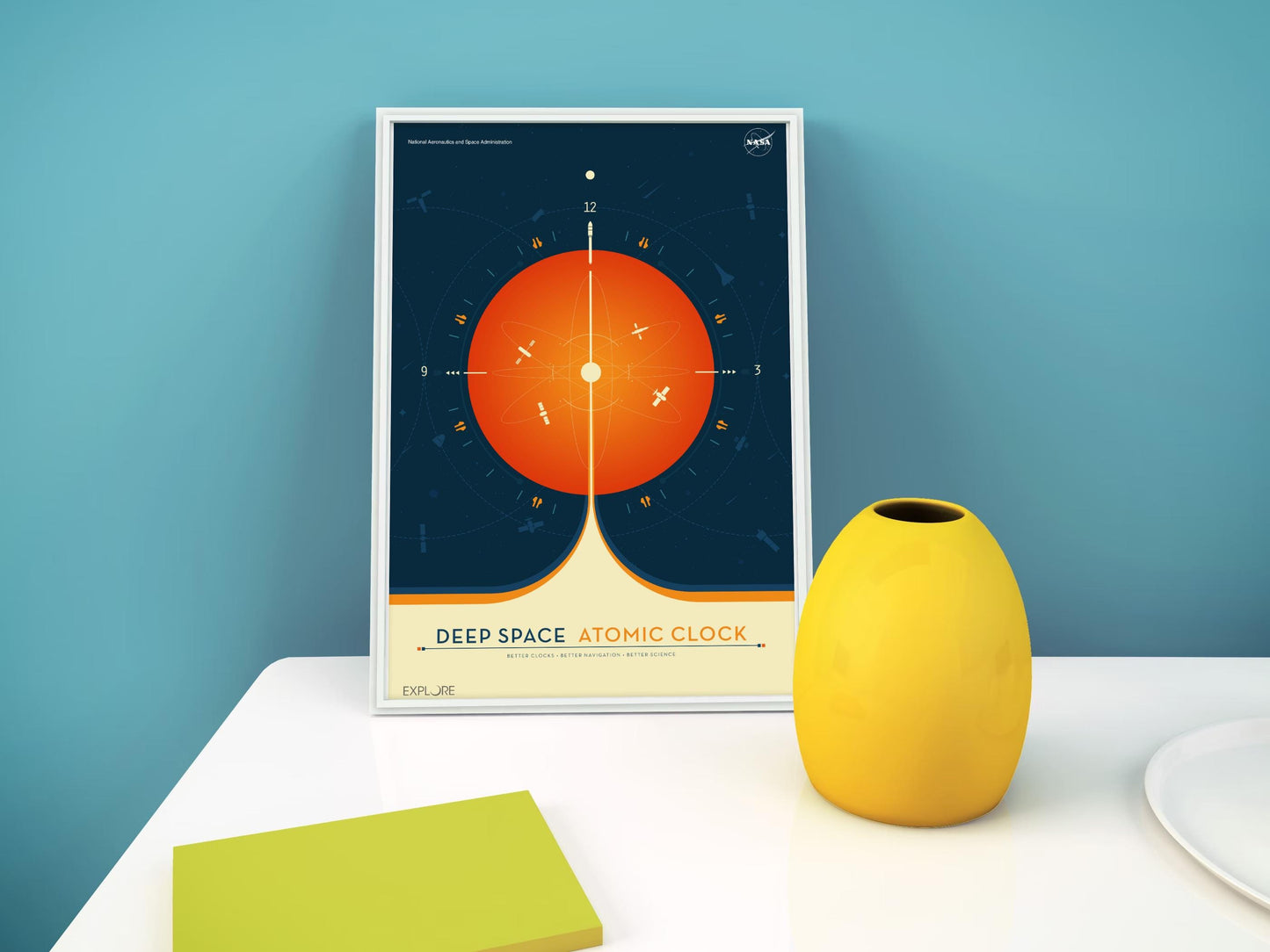 Space NASA Themed Retro Digital Wall Art - 120+ Prints