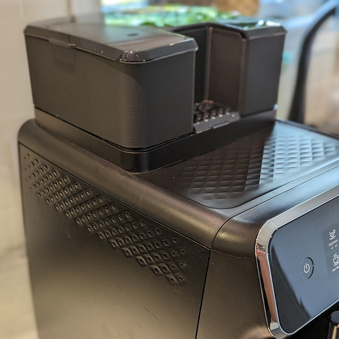 Philips LatteGo machine connected to Home Assistant with ESPHome-style controls