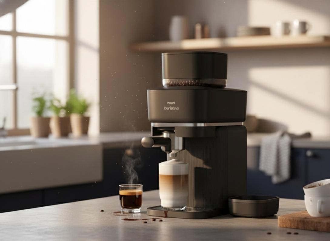 Coffee Machine Accessories, Hopper Extensions, and Dosing Funnels - Bean Hopper Extender for Philips Baristina — 3 Sizes