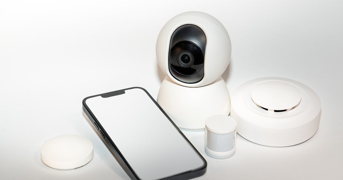 Smartphone monitoring a security camera for smart home network protection