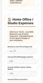 Etsy Income Tax & HST Calculator for Canadian Sellers - CRA template, product view