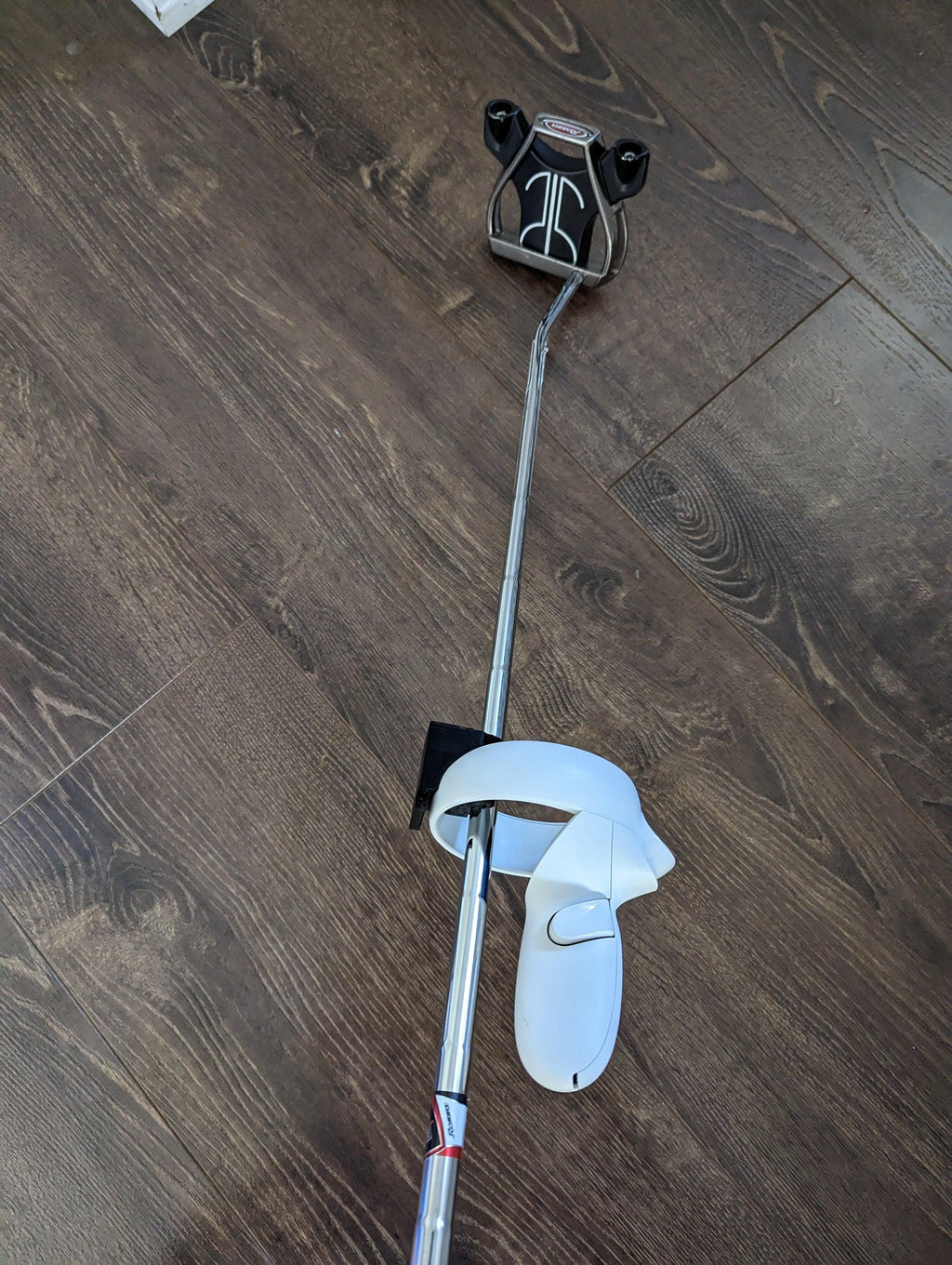 VR Golf Club Adapter for Meta Quest 2 Controllers, Real Golf Club adapter for Walk about golf, Top Golf and Golf+