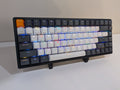 Mechanical Keyboard Display Stand - Adjustable Width - Minimalist keyboard display stand, front view