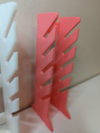 Fingerboard Display Rack - Holds Multiple Tech Decks display rack, detail view