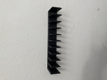 Wall Mountable 10 Slot Game Case Holders - Fits Xbox, PS4, PS5, Switch Game Cases