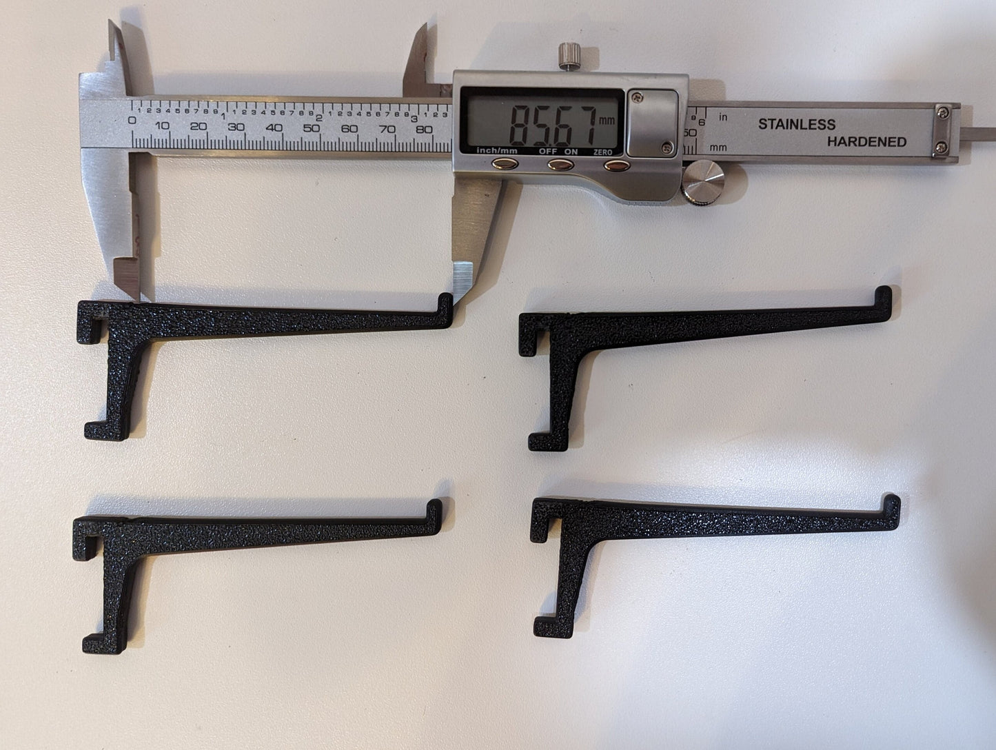 Desk Pegboard Compatible with Skadis attachments Organization hanging board with hooks