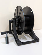 Winding Machine (Auto & Manual) with Drill Adapter for Yarn, Wool, Cords, Cables, Filament, Christmas Lights. Yarn winder, wool winder - Purple