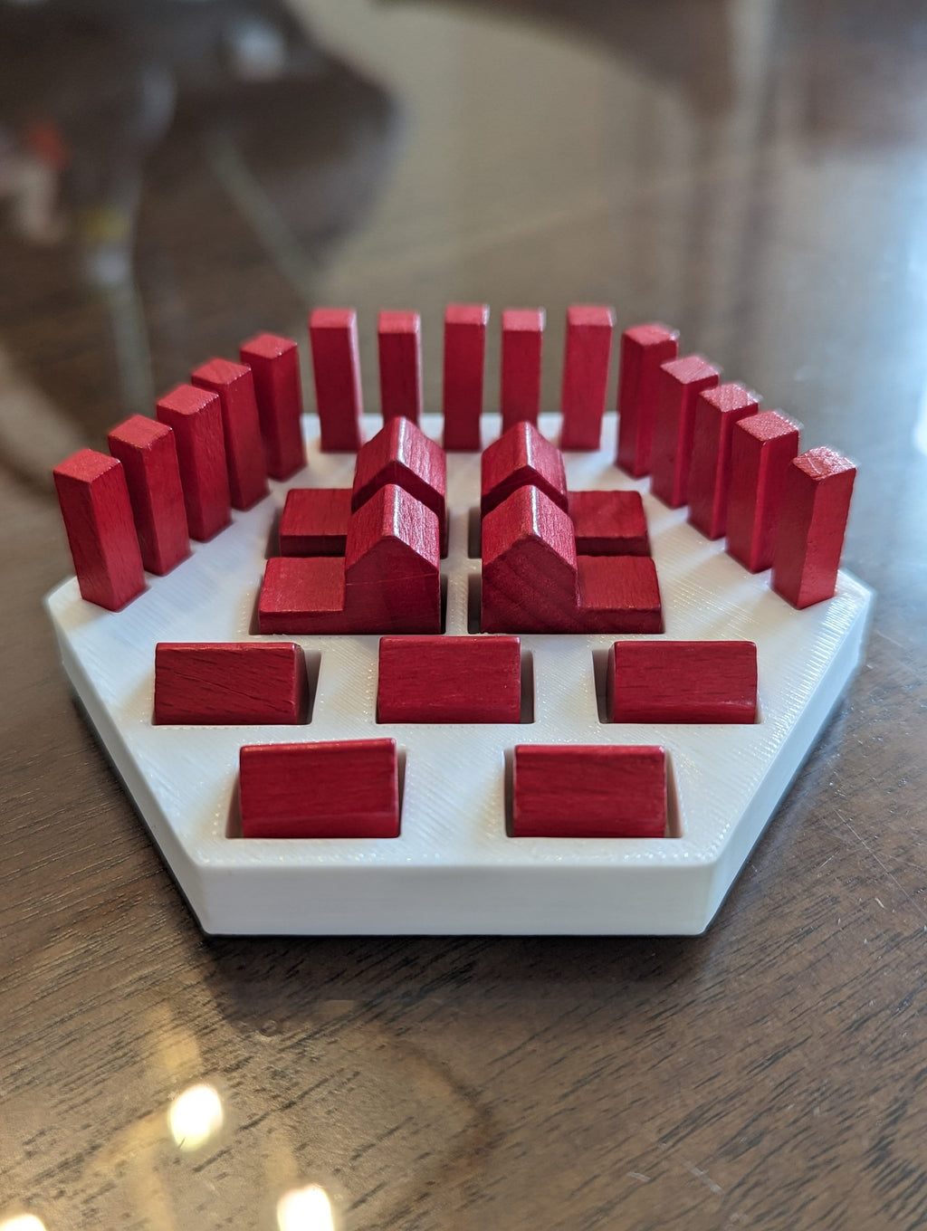 Game Piece Holders for Settlers Of Catan Board Game - Green 1
