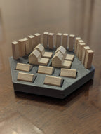 Game Piece Holders for Settlers Of Catan Board Game - Green 4