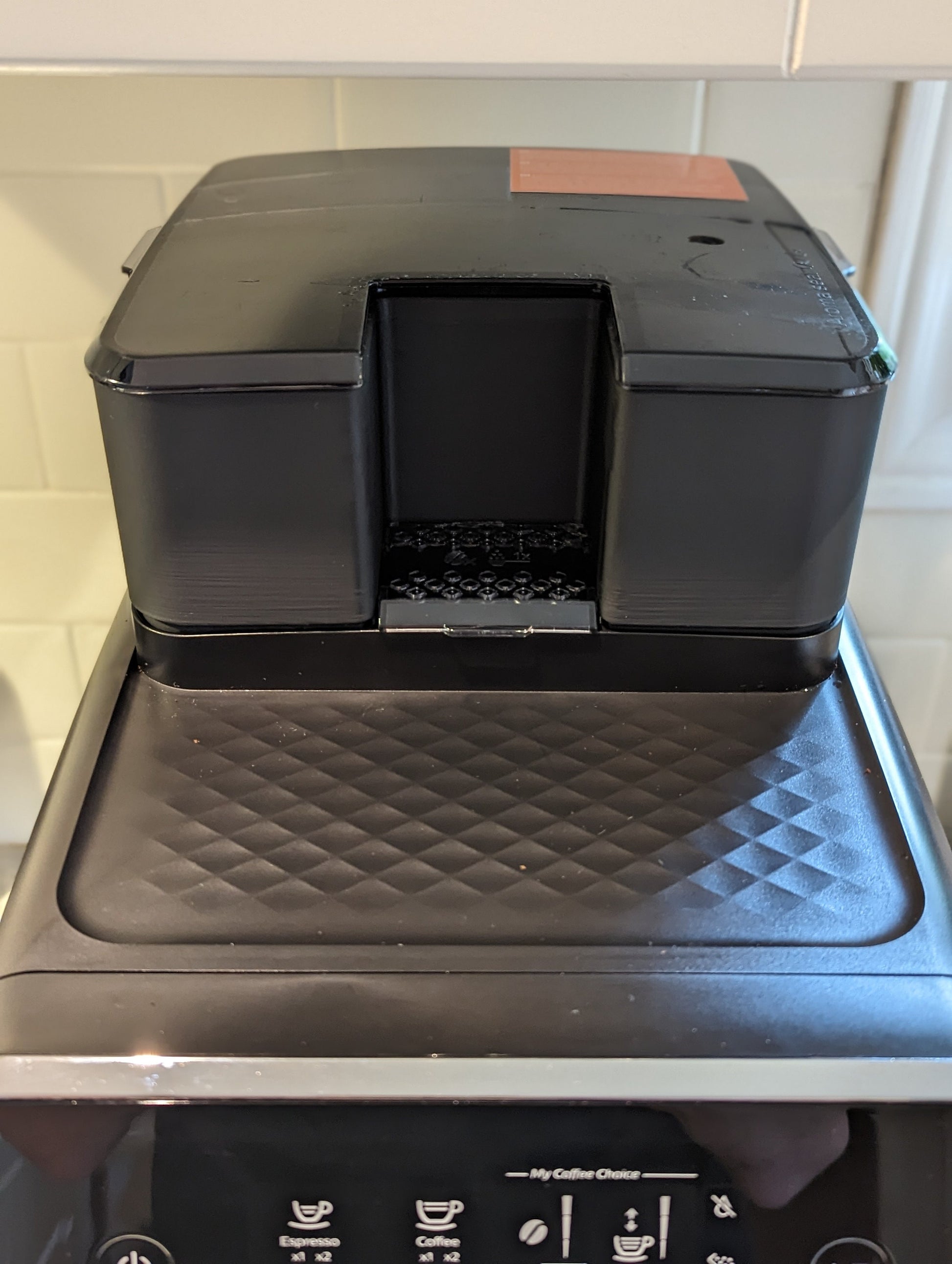 Bean Extension for Philips LatteGo Coffee Machines - Espresso Hopper Expansion Expander For Phillips 800 1200 2200 3200 4300 5400 LatteGo