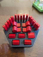Game Piece Holders for Settlers Of Catan Board Game - Red 6