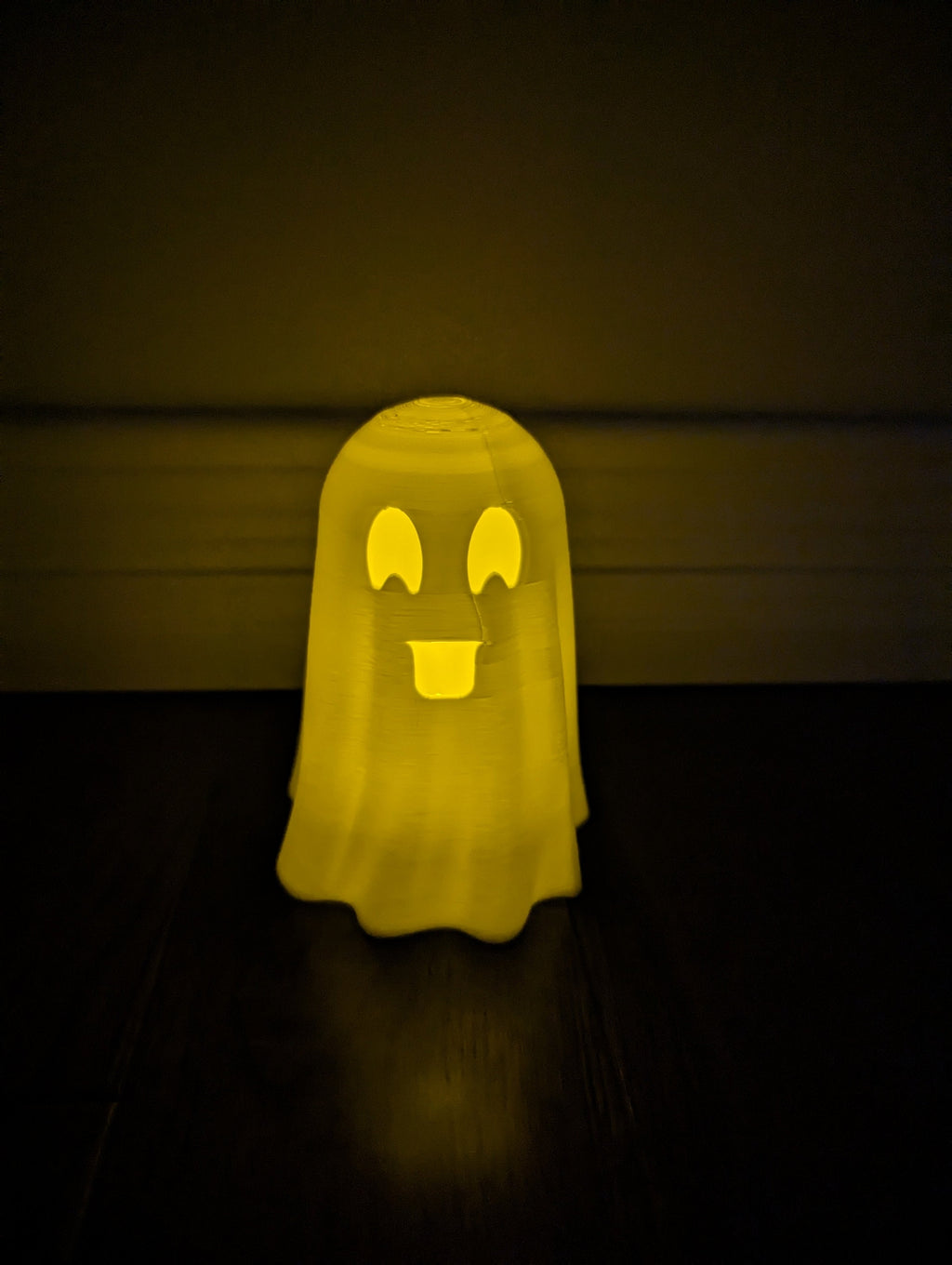 Cute Tea Light Ghosts - Set of 3 Red