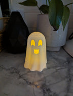 Cute Tea Light Ghosts - Set of 3 Blue