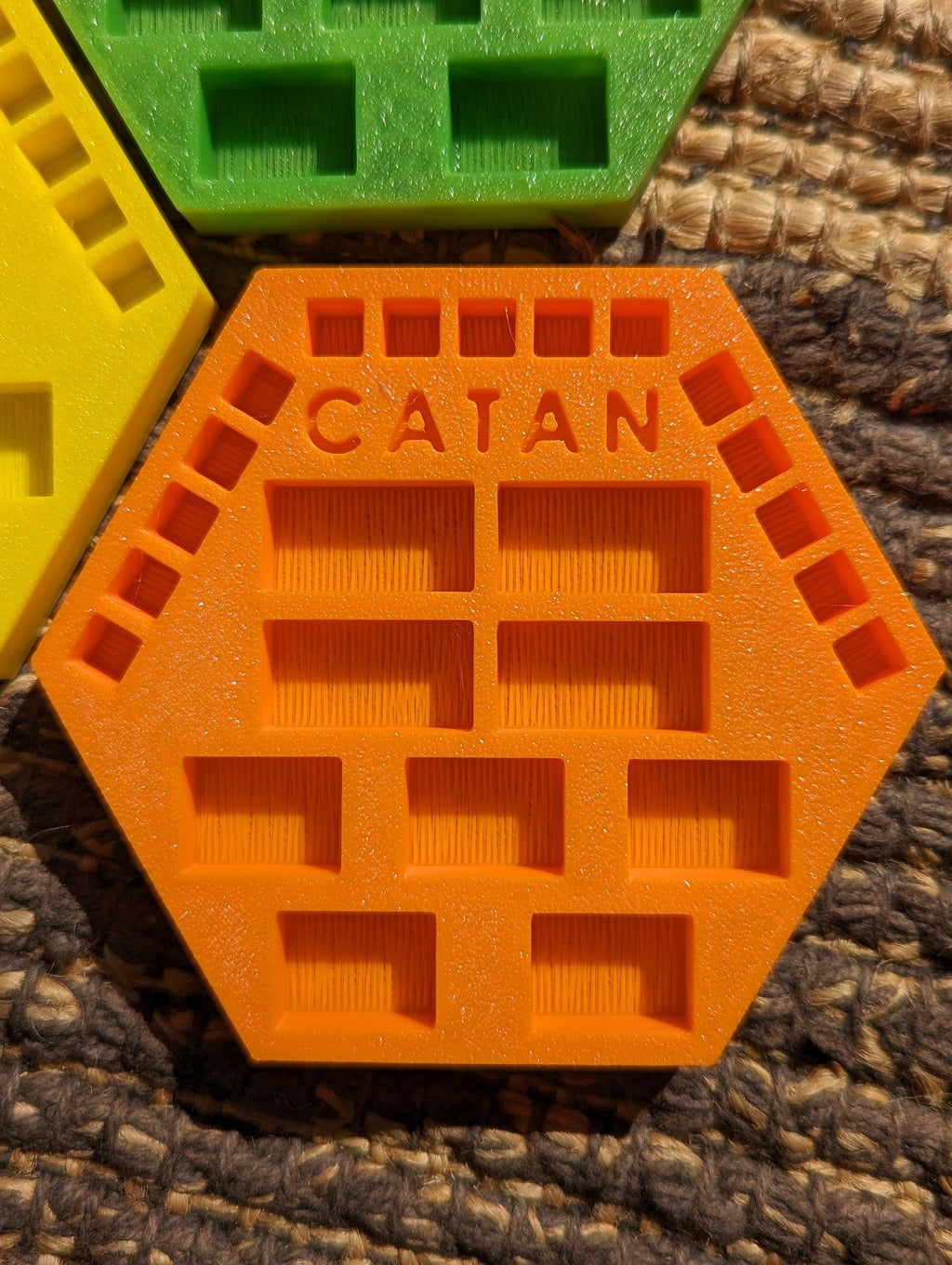 Game Piece Holders for Settlers Of Catan Board Game - Gray 1