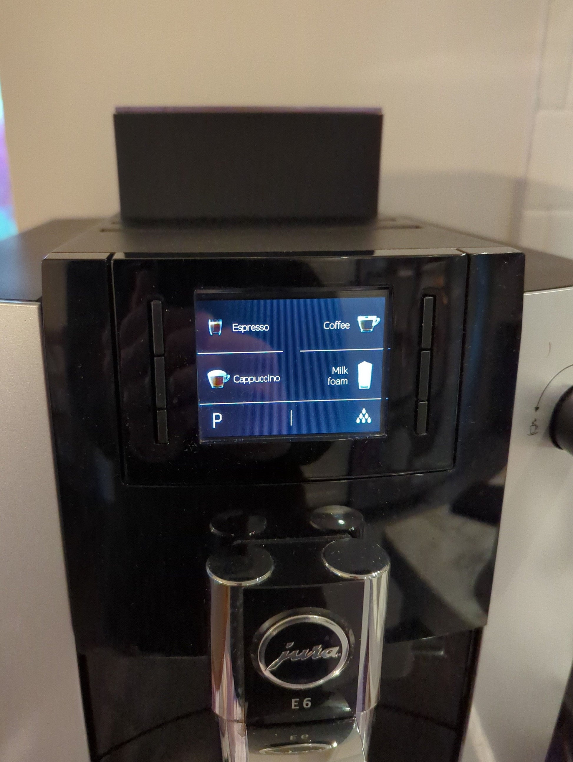 Coffee Bean Container Extension for Jura Coffee Machines - E6, E60, E8 (2019), E80, E800 - Espresso Bean Hopper Extender