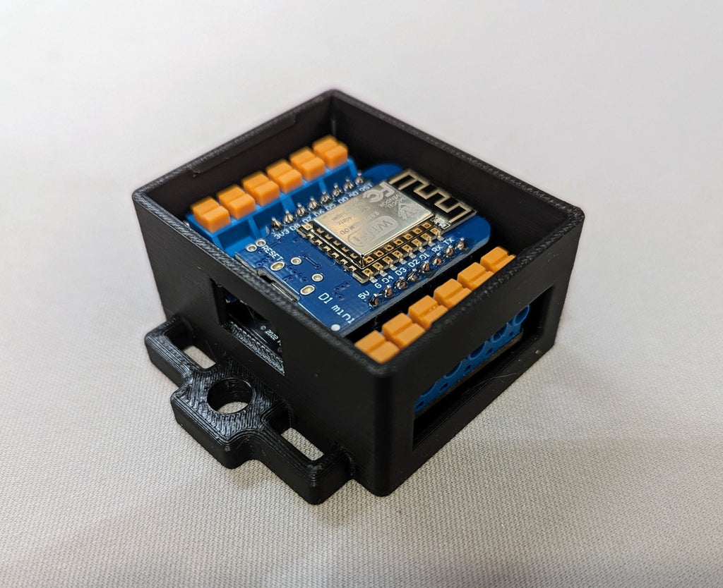 Ratgdo Enclosure For 32, 2.5,2.52i, 2.5i, 2.53i etc Holster Case - Toolless Enclosure for ESPHome / MyQ enclosure photo