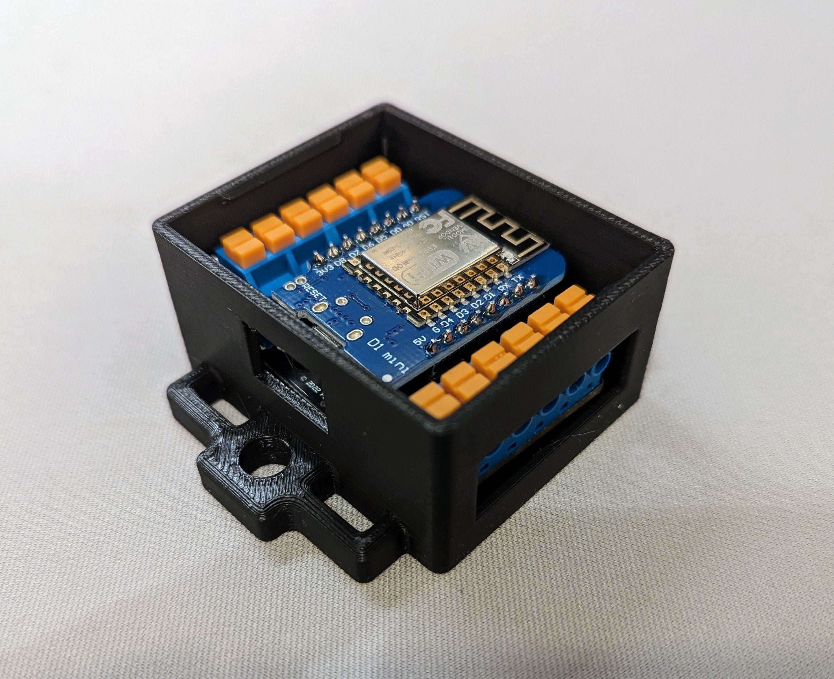 Ratgdo Enclosure For 32, 2.5,2.52i, 2.5i, 2.53i etc Holster Case - Toolless Enclosure for ESPHome / MyQ enclosure photo