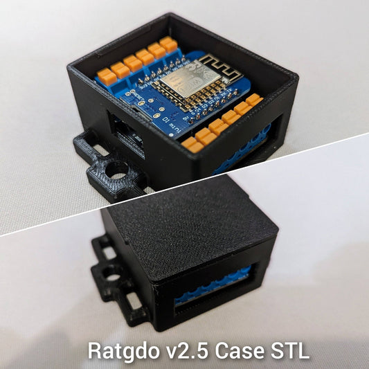 Ratgdo 2.52i 2.53i Case STL - Digital STL v2.52i v2.53i