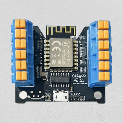 Ratgdo v2.53i v2.52i PCB Case Tooless Enclosure - Ratgdo Case for MyQ Alternative Esphome/Mqtt Board