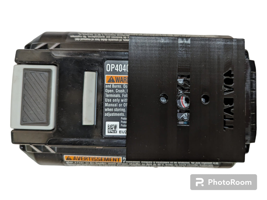 Battery Mount for RYOBI 40V Batteries