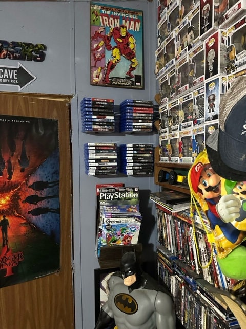 Wall Mountable 10 Slot Game Case Holders - Fits Xbox, PS4, PS5, Switch Game Cases