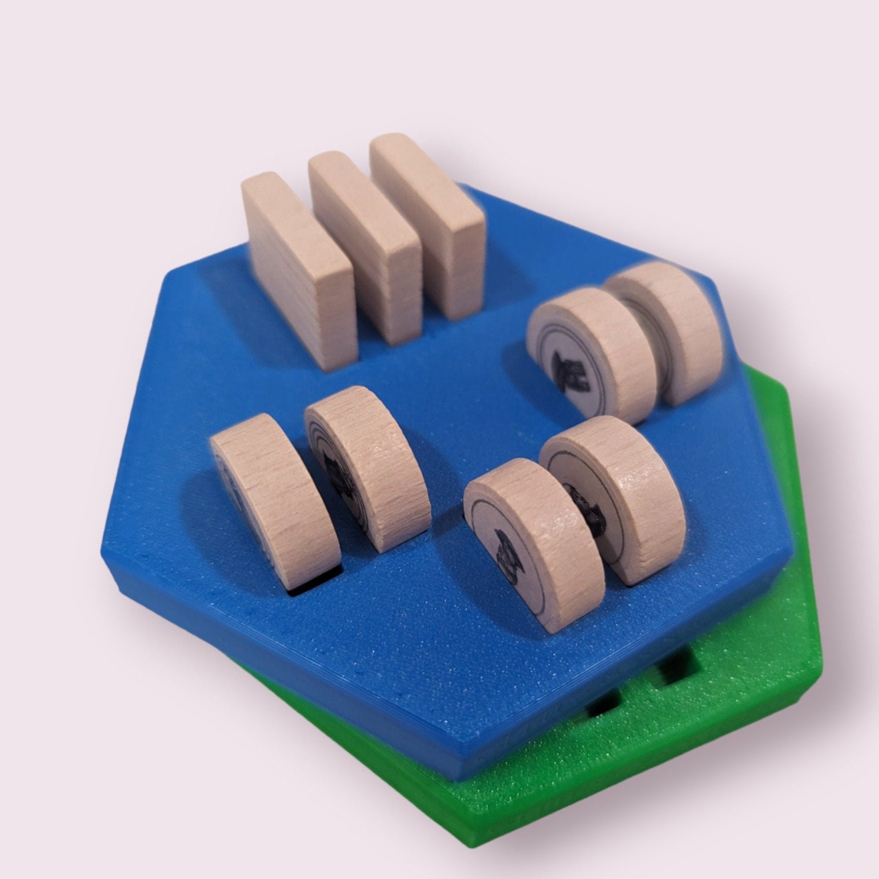 Player Trays for Cities & Knights - Catan Expansion Organizer, side view