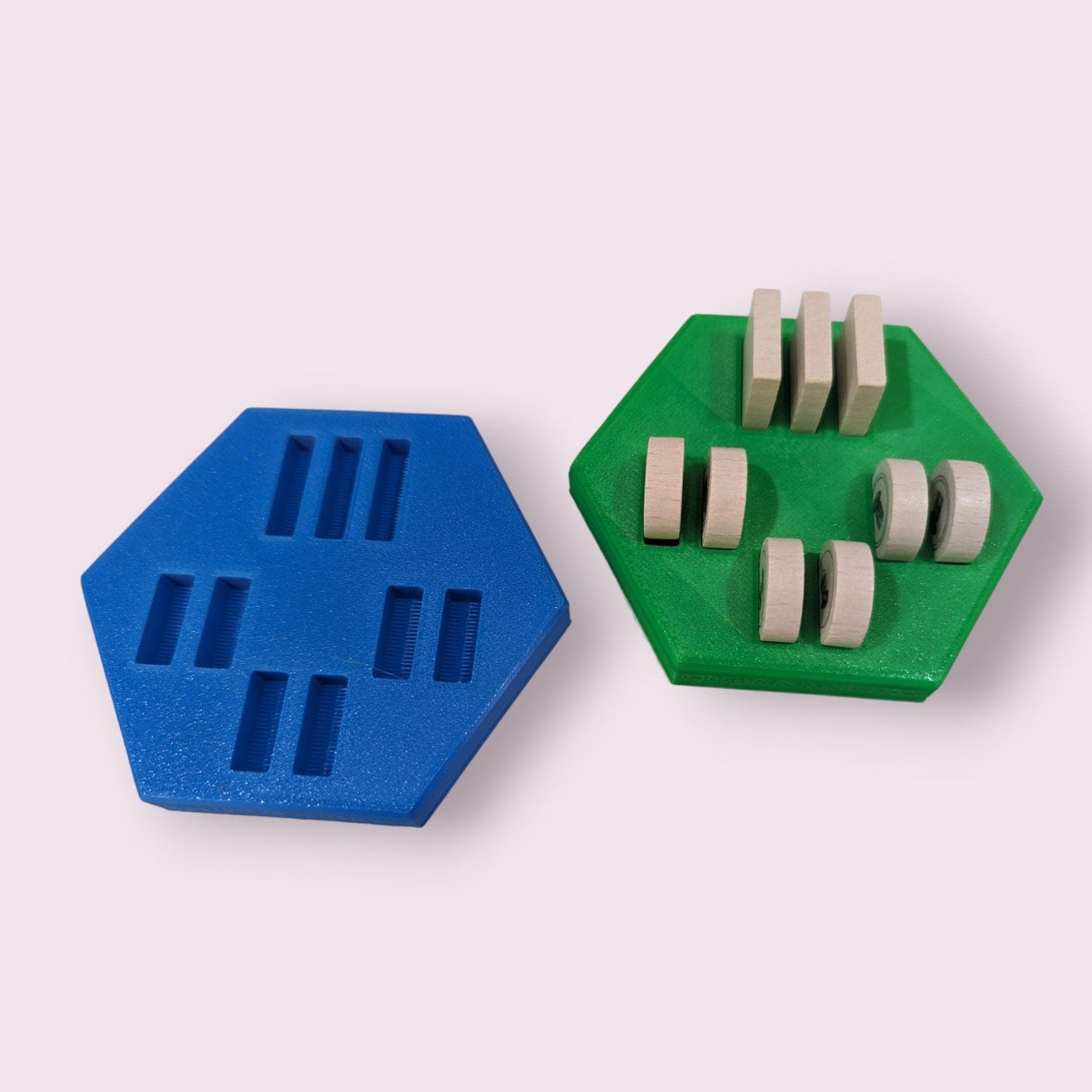 Player Trays for Cities & Knights - Catan Expansion Organizer, detail view