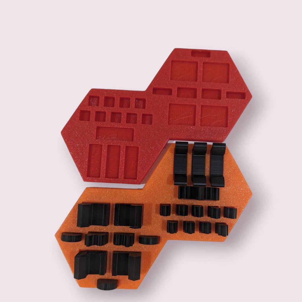 Explorers and pirates game piece tray