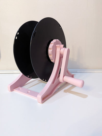 Winding Machine (Auto & Manual) with Drill Adapter for Yarn, Wool, Cords, Cables, Filament, Christmas Lights. Yarn winder, wool winder