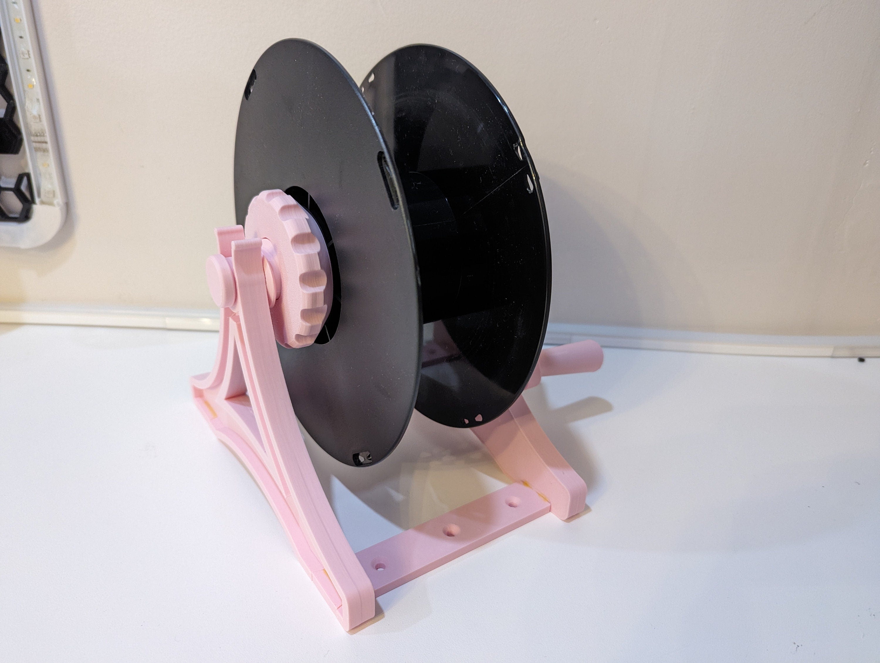 Winding Machine (Auto & Manual) with Drill Adapter for Yarn, Wool, Cords, Cables, Filament, Christmas Lights. Yarn winder, wool winder