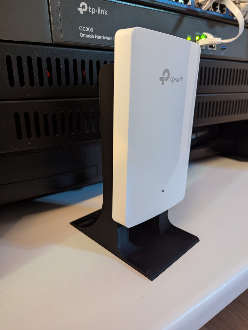 Stand for Tp-link Omada Wifi AP EAP615 EAP235 EAP655 - Wireless Access Point Desk Stand for wallmount APs - Gray Single