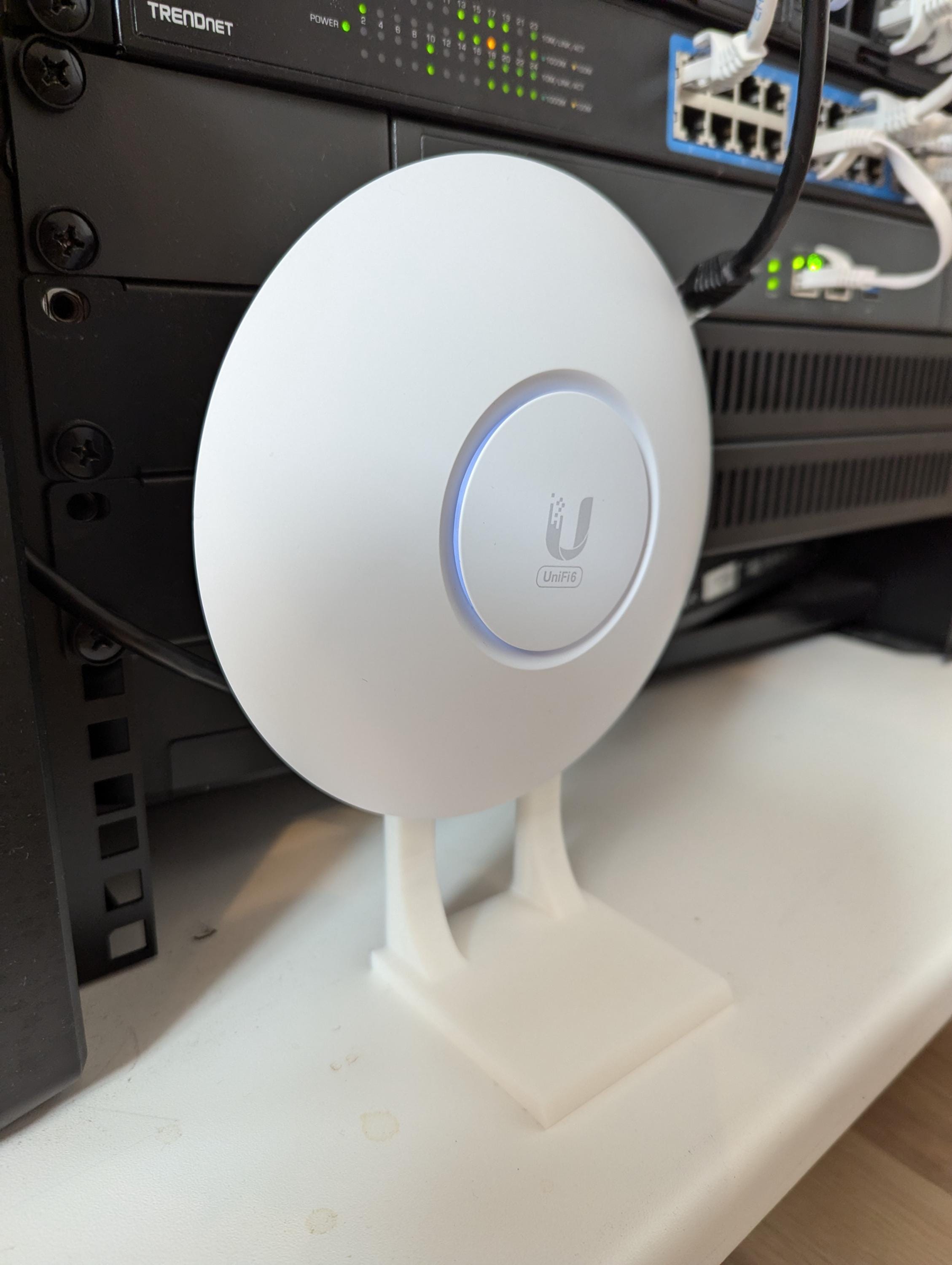Slim Desk Stand for Ubiquiti UniFi E7 & Enterprise APs desk stand, variant view