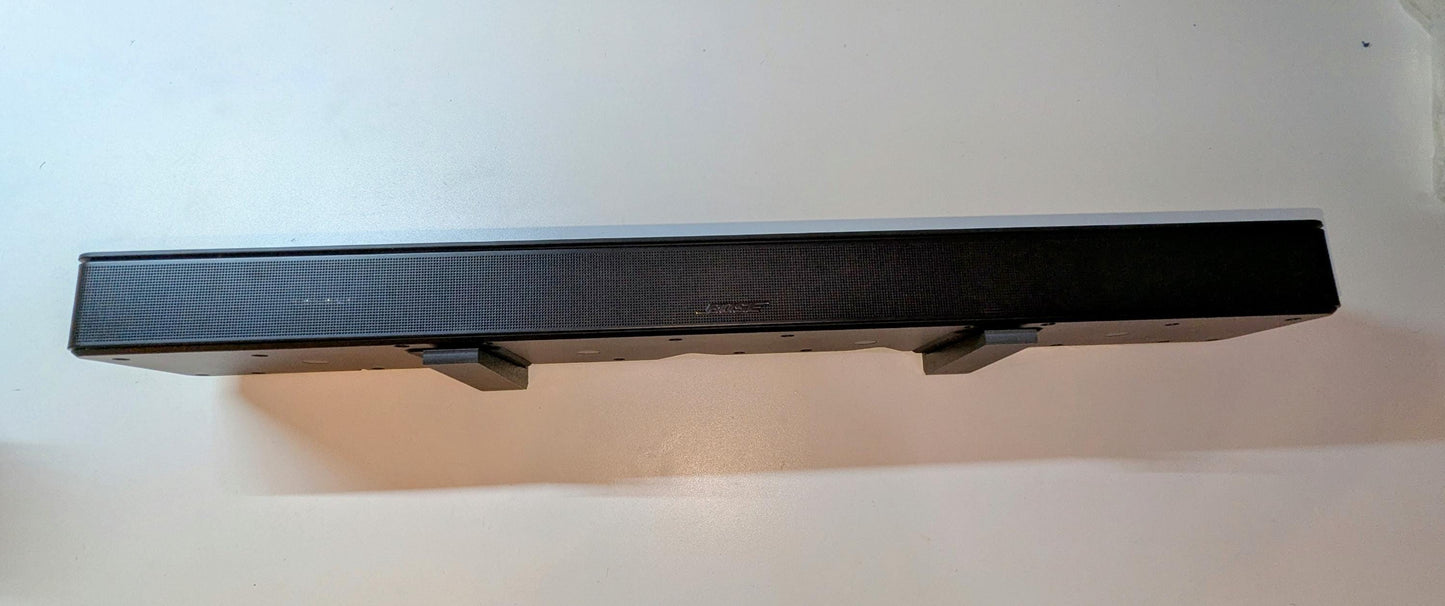 Sound Bar Wall Mount Bracket - Universal Fit for under TV Wall Mounting