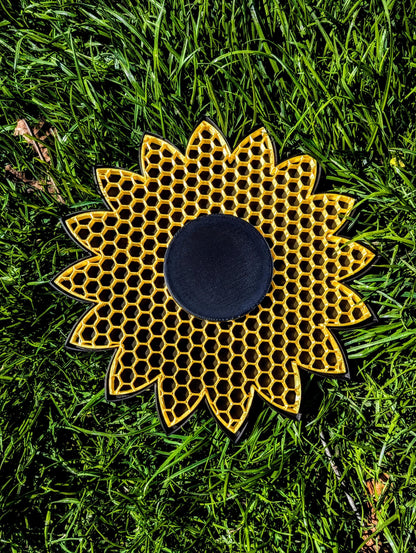 Bee Feeder - Sunflower Bee Waterer - Bee and Insect Life Raft