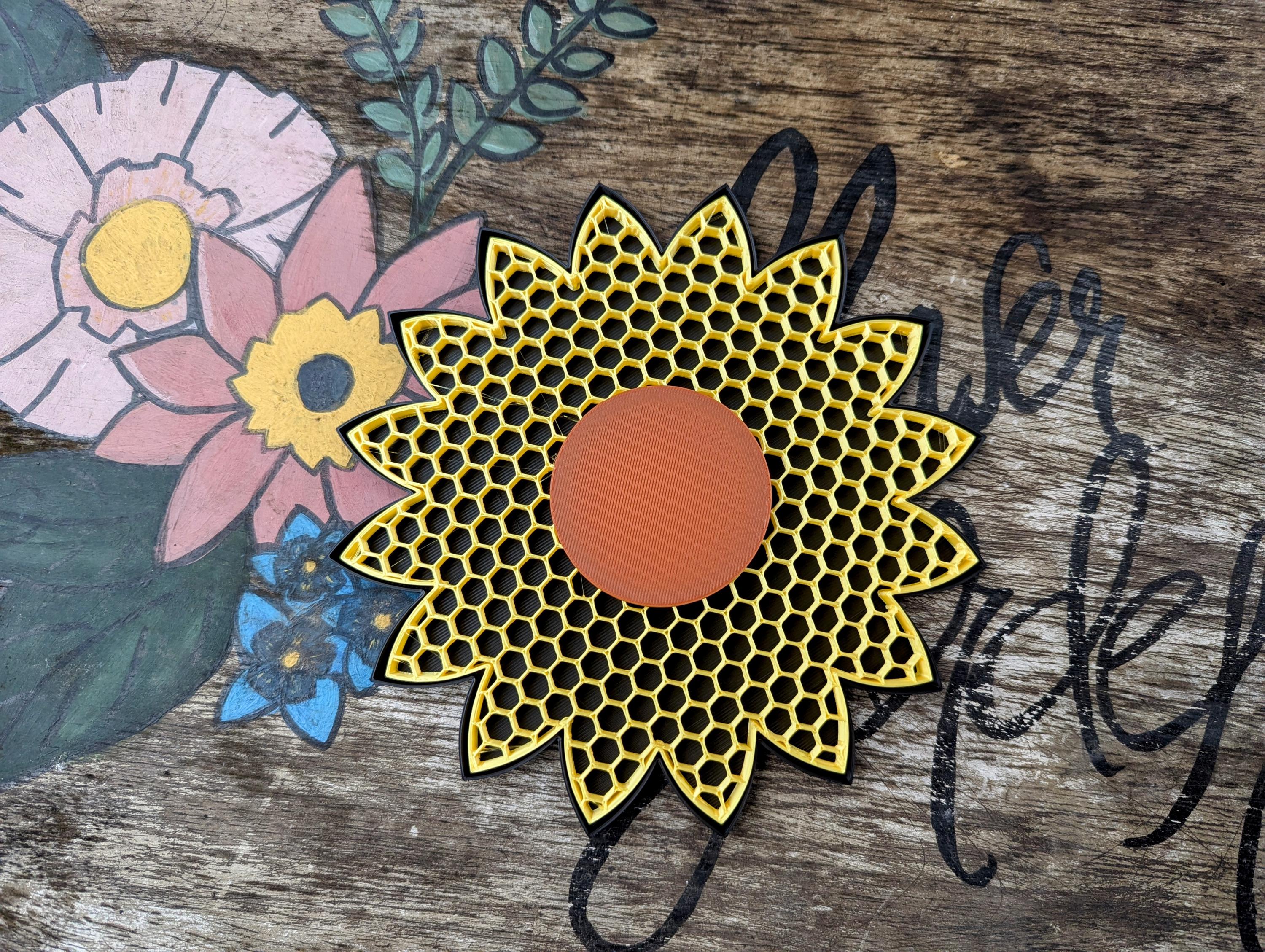 Bee Feeder - Sunflower Bee Waterer - Bee and Insect Life Raft