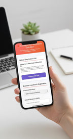 Etsy HST Remittance Calculator - CRA Tax Form Helper template, front view