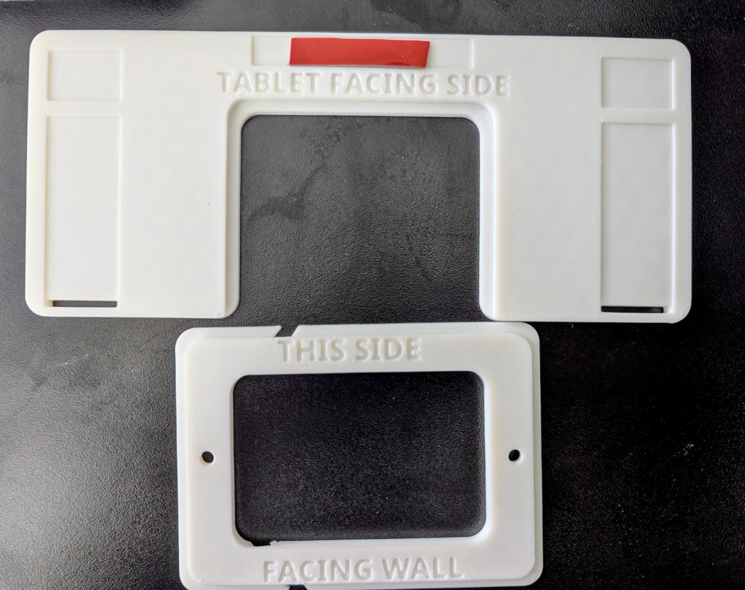 Invisible Low Profile Tablet Wall Mount - Universal Fit