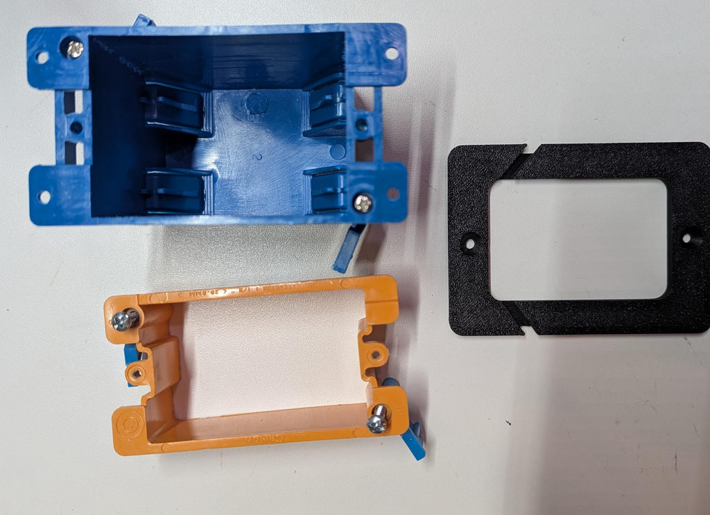 Tablet Mount Home Assistant Dasbboard - Fits North American Junction Boxes - Tablet Quick Release Mounting System