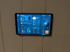 Frameless Tablet Wall Mount for iPad & Samsung - Charging Slot tablet wall mount, product view