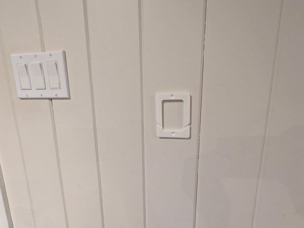 Tablet Mount Home Assistant Dasbboard - Fits North American Junction Boxes - Tablet Quick Release Mounting System