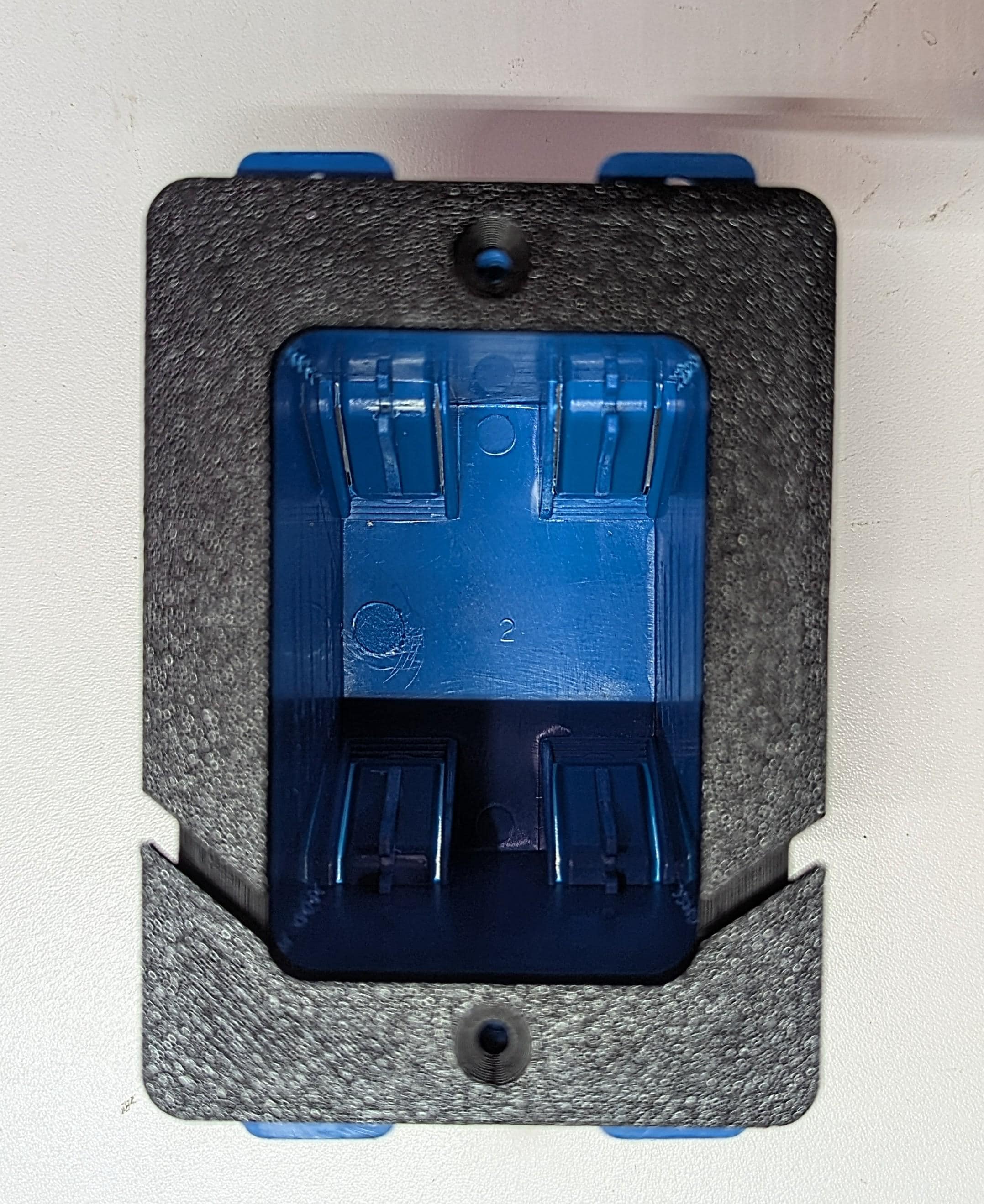 Frameless Tablet Wall Mount for iPad & Samsung - Charging Slot tablet wall mount, product view