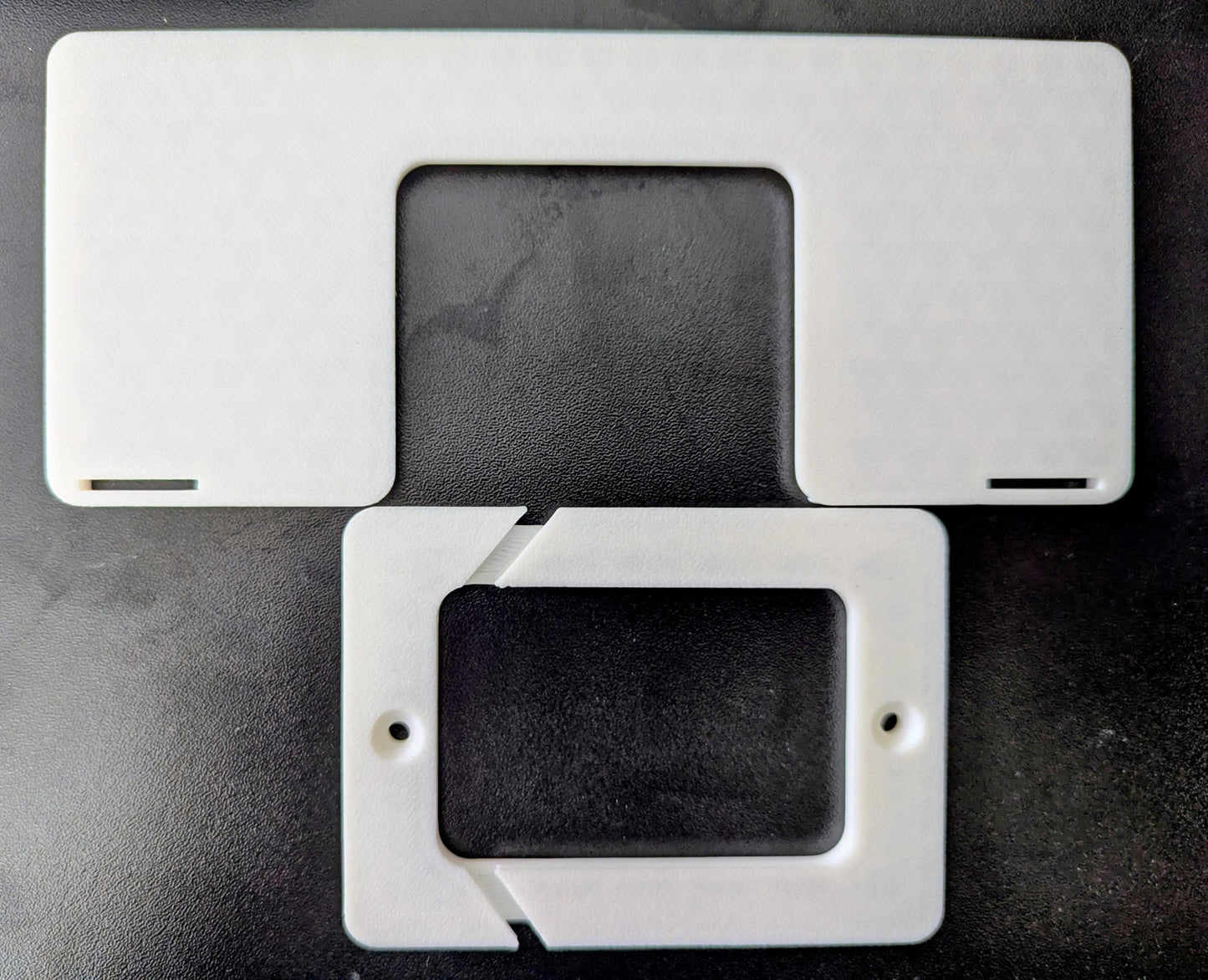 Slim iPad Compatible Hidden Wall Mount - Fits all iPad, iPad Air, and iPad Pro models.