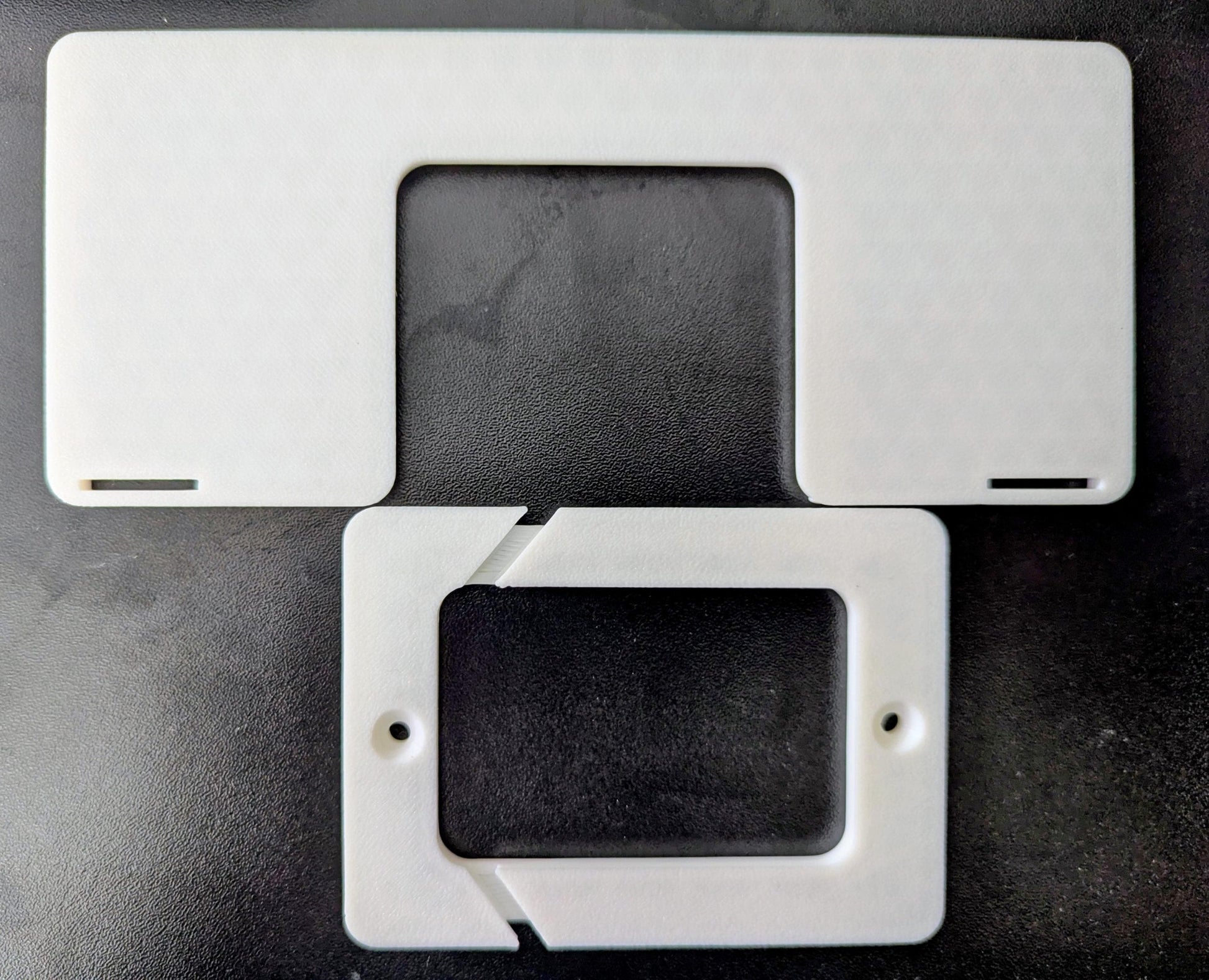 Slim iPad Compatible Hidden Wall Mount - Fits all iPad, iPad Air, and iPad Pro models.