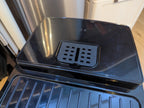 Replacement Coffee Grounds Lid for DeLonghi Magnifica - Snap-In replacement lid, detail view
