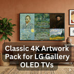 LG Gallery Tv Classic Art Pack [No AI]- (200+ 4K Ultra HD Classical Art Collection)