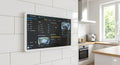 Frameless Tablet Wall Mount for Huawei & iPad tablet wall mount, front view