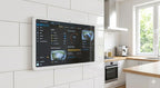 Frameless Tablet Wall Mount for Huawei & iPad tablet wall mount, front view