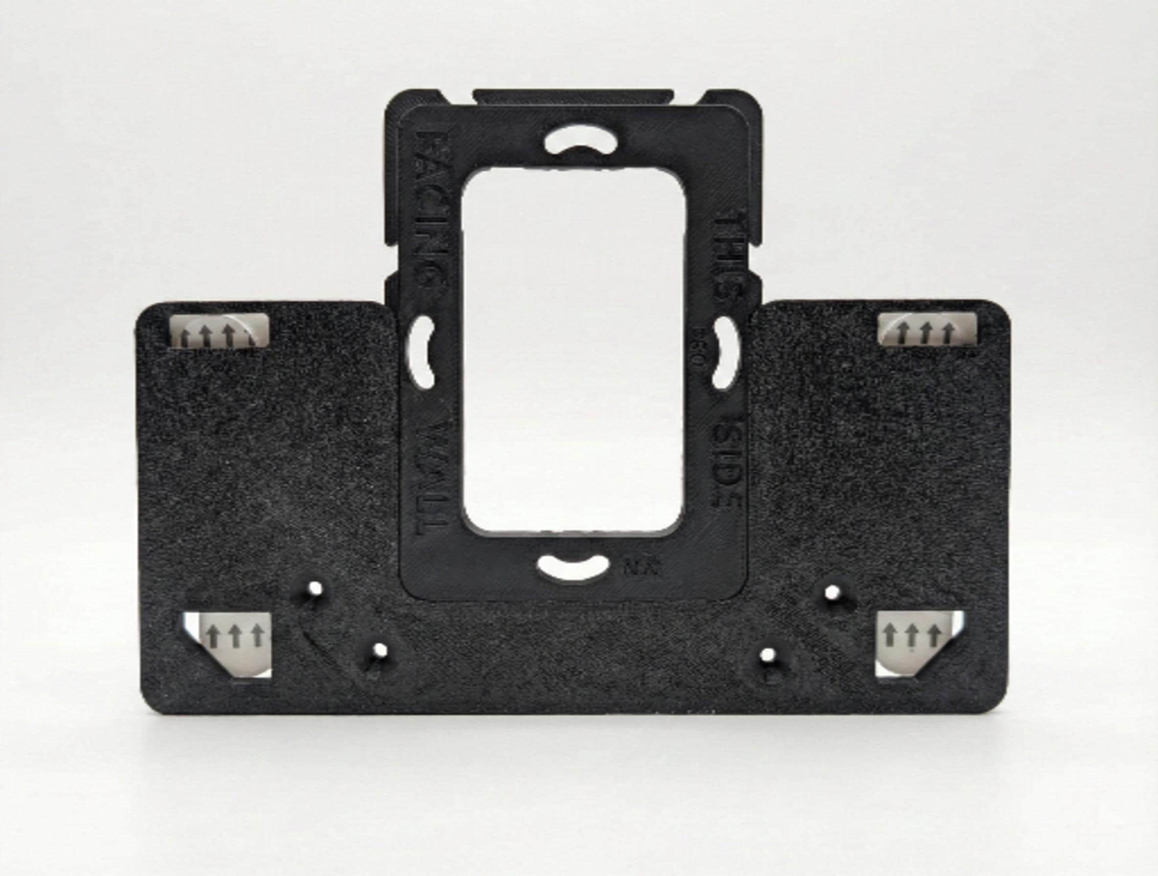 Frameless Tablet Wall Mount for iPad & Samsung - Charging Slot tablet wall mount, variant view